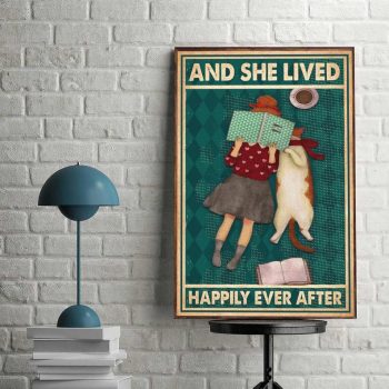 And She Lived Happily Ever After Canvas