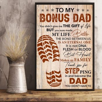 Bonus Dad Canvas