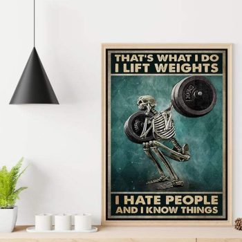 Funny Skull Canvas