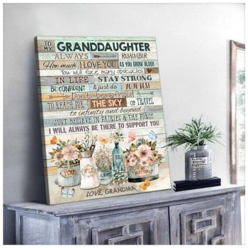 Granddaughter Canvas