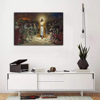 Jesus Soldiers Holy Canvas