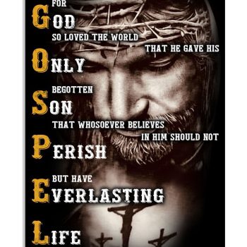 Jesus Gospel Canvas