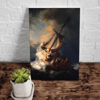 Jesus Calms The Storm Wall Art