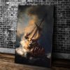 Jesus In Storm Canvas