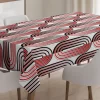Abstract Ellipse Curves 3D Printed Tablecloth Table Decor Home Decor