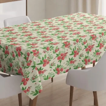 Blooming Buds Spring 3D Printed Tablecloth Table Decor Home Decor