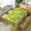 Butterfly Tablecloth Spring Grass Daisy Rectangle Tablecloth Table Decor Home Decor