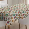 Cheerful Cartoon Native 3D Printed Tablecloth Table Decor Home Decor