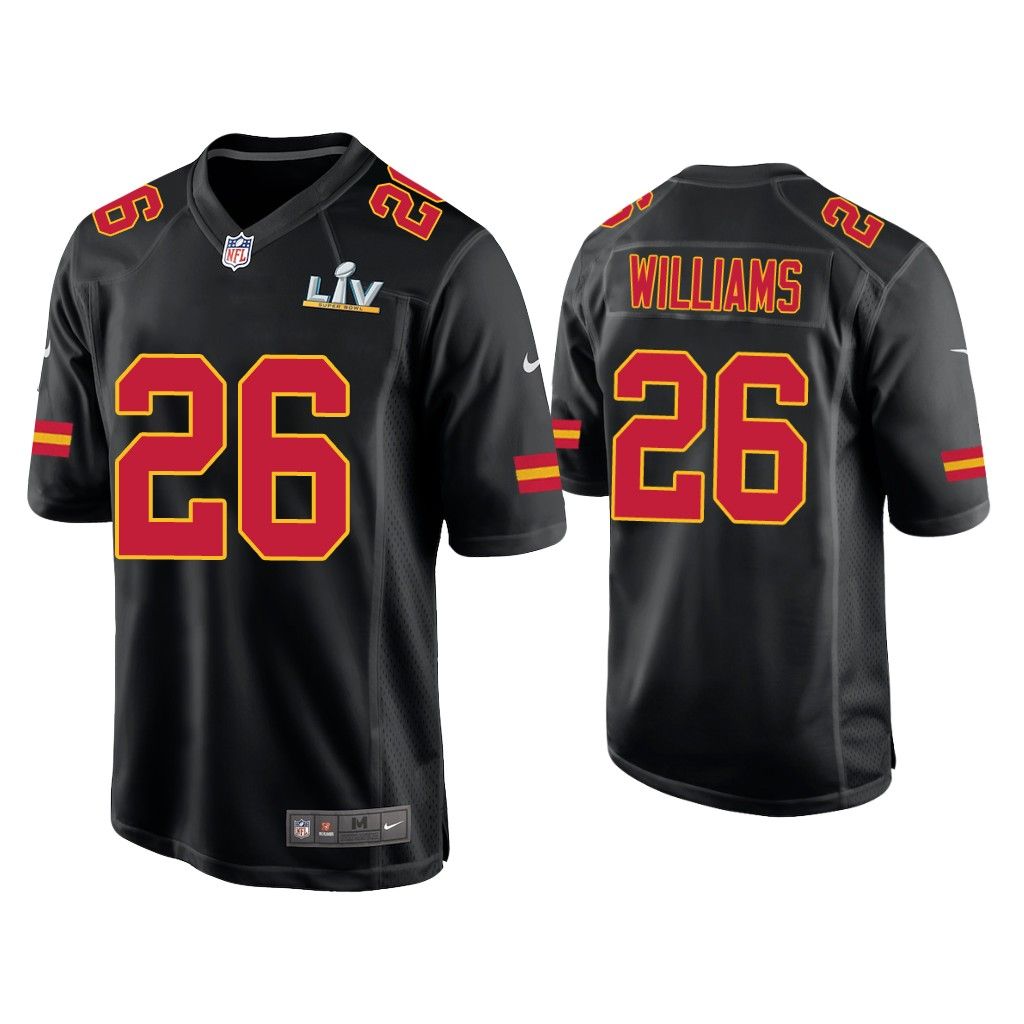 Damien Williams Kansas City Chiefs Super Bowl LV Black Game Fashion