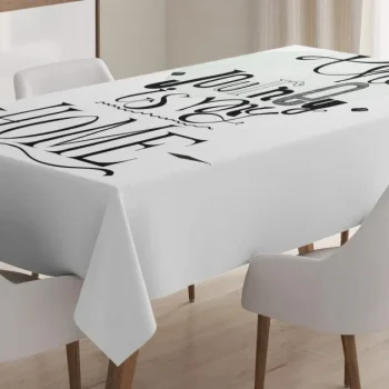 Grunge Journey Is My Home 3D Printed Tablecloth Table Decor Home Decor