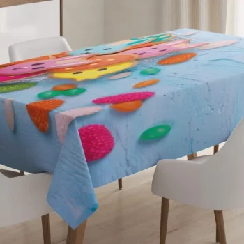 Holiday Cookies 3D Printed Tablecloth Table Decor Home Decor
