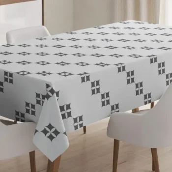 Middle East Squares 3D Printed Tablecloth Table Decor Home Decor