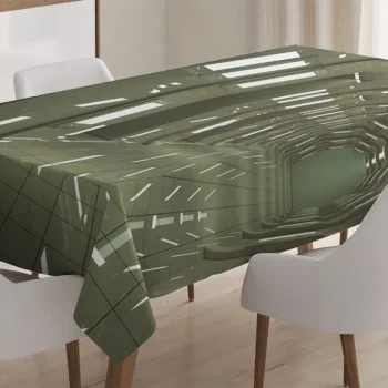 Outer Space Scene 3D Printed Tablecloth Table Decor Home Decor