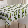 Sedans Bus Traveling Theme 3D Printed Tablecloth Table Decor Home Decor