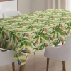 Wilderness Herbs In Jungle 3D Printed Tablecloth Table Decor Home Decor