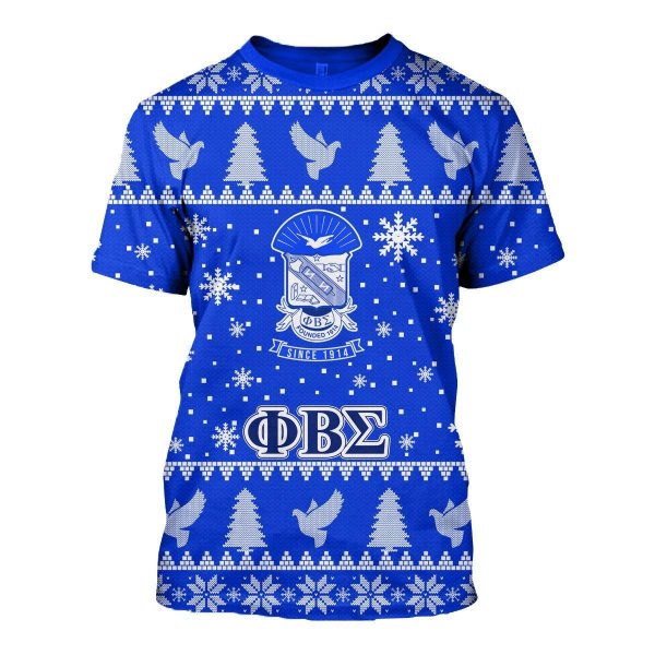 3D All Over Phi Beta Sigma Ugly Sweatshirt 4102019
