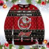 3D All Over Printed Ain'T No Laws When You Drink Budweiser With Claus Sweatshirt