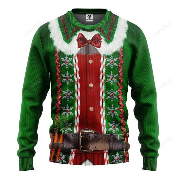3D Christmas Elf Sweatshirt Christmas Sweaters