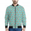 Adorable Beagle Puppy Pattern Print Bomber Jacket