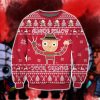 Always Follow Your Dreams Knitting Pattern 3D Print Ugly Sweatshirt