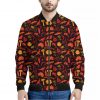Australia Country Pattern Print Bomber Jacket