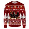 Australian Kelpie Ugly Christmas Sweatshirt Animal Dog Cat Sweater Unisex