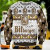 Bitburger Knitting Pattern 3D Print Ugly Christmas Sweatshirt