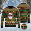 Black Santa Matters All Over Print Sweatshirt