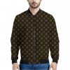 Classic Orthodox Pattern Print Bomber Jacket