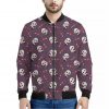 Cute Panda Cupid Valentine Pattern Print Bomber Jacket