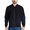 Dark Space Print Bomber Jacket