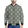 Dartboard Cartoon Pattern Print Bomber Jacket