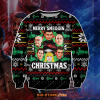 Dave Lister 3D Print Knitting Pattern Ugly Christmas Sweatshirt