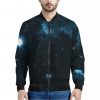 Deep Space Print Bomber Jacket