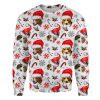 Deutsche Bracke Xmas Decor Ugly Christmas Sweatshirt Animal Dog Cat Sweater Unisex