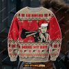 Dirty Harry 3D Print Knitting Pattern Ugly Christmas Sweatshirt