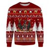 Doberman Pinscher Ugly Christmas Sweatshirt Animal Dog Cat Sweater Unisex