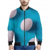 Eggs Pattern Print Bomber Jacket