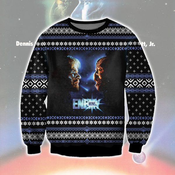 Enemy Mine 3D All Over Printed Ugly Sweatshirt