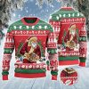 Football Lovers Gift Merry Christmas All Over Print Sweatshirt