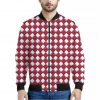 Fourth of July American Plaid Print Bomber Jacket