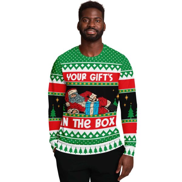 "Gift In The Box" Ugly Christmas Sweatshirt - Colins Store
