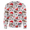 Havanese Xmas Decor Ugly Christmas Sweatshirt Animal Dog Cat Sweater Unisex