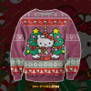 Hello Kitty 3D Print Ugly Christmas Sweatshirt