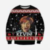 Home Alone Knitting Pattern 3D Print Ugly Sweatshirt