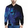 Industrial Welder Print Bomber Jacket