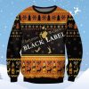 Johnnie Walker Black Label Ugly Christmas Sweatshirt