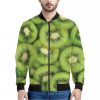 Kiwi Slices Print Bomber Jacket