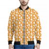 Little Halloween Ghost Pattern Print Bomber Jacket
