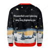 Merry Christmas Gearhomies Thunder Fightening Galileo Sweatshirt